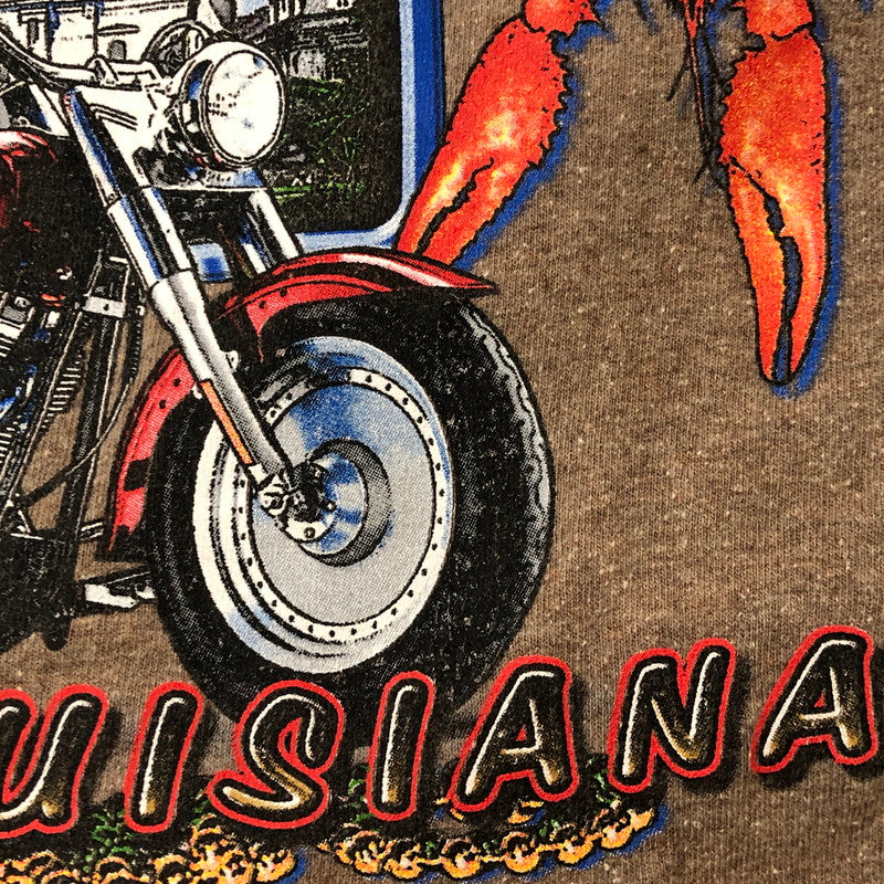 【中古品】【メンズ】 HARLEY DAVIDSON ハーレーダビッドソン 90’s BACK LOGO PRINT L/S TEE 90年代 バック ロゴプリント ロングスリーブ Tシャツ 長袖 トップス USA製 145-250825-KS-20-tei サイズ:L カラー:ベージュ 万代Net店