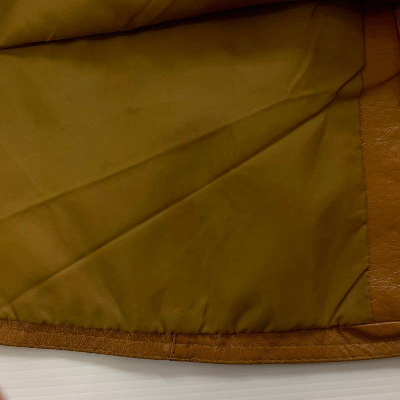 【中古品】【メンズ】 K mart ケーマート 70’s LEATHER JACKET VINTAGE 70年代 レザー ジャケット アウター 革 ヴィンテージ 145-260816-SH-18-hon サイズ:42 カラー:ブラウン 万代Net店