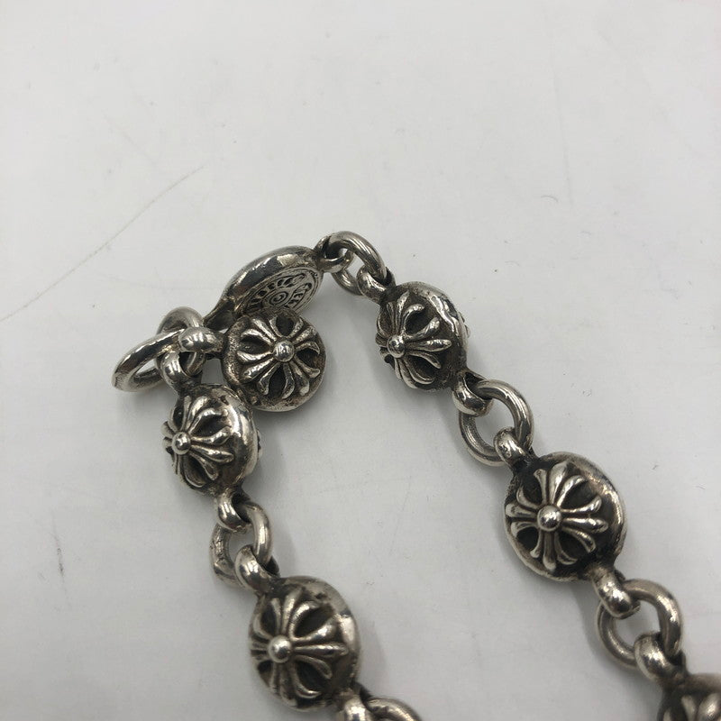 【中古品】【メンズ】 CHROME HEARTS クロムハーツ 1B TNY CHAIN CROSS NECKLACE ワンボール タイニー チェイン クロス ネックレス アクセサリー 190-250904-KS-12-tei カラー:シルバー 万代Net店