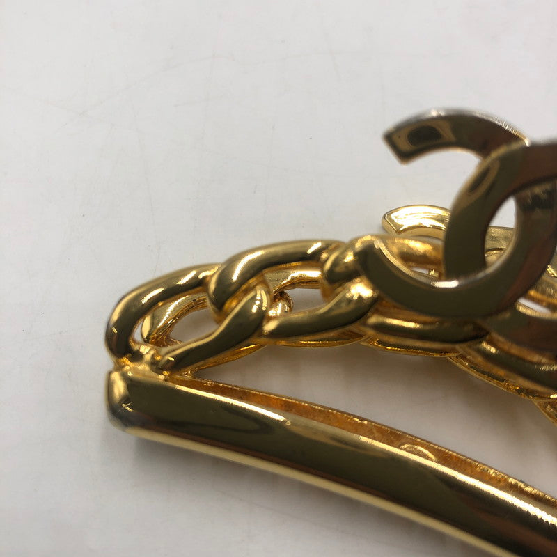 【中古品】【レディース】 CHANEL シャネル ココマーク ヘアークリップ 98P 髪留め ヘアアクセサリー 髪飾り 182-250904-KS-09-tei カラー:ゴールド 万代Net店