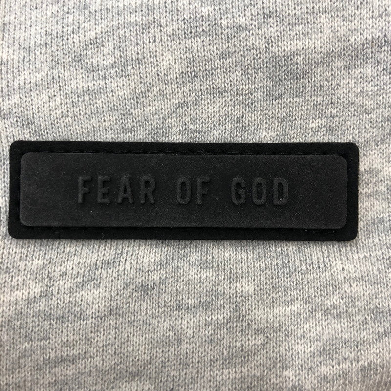 【中古品】【メンズ】 FEAR OF GOD ESSENTIALS フィアーオブゴッド エッセンシャルズ NYLON FLEECE HOODIE 202SP244316F ナイロン フリース フーディ トップス プルオーバーパーカー 142-250914-ts-16-tei サイズ:XS カラー:グレー 万代Net店