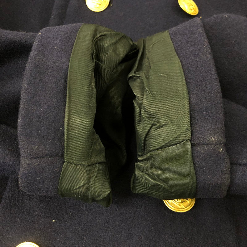 【中古品】【メンズ】 GERMAN ARMY ドイツ軍 WOOL P COAT ウール Pコート アウター ユーロミリタリー 145-250912-yo-19-tei サイズ:表記無し カラー:ブラック 万代Net店