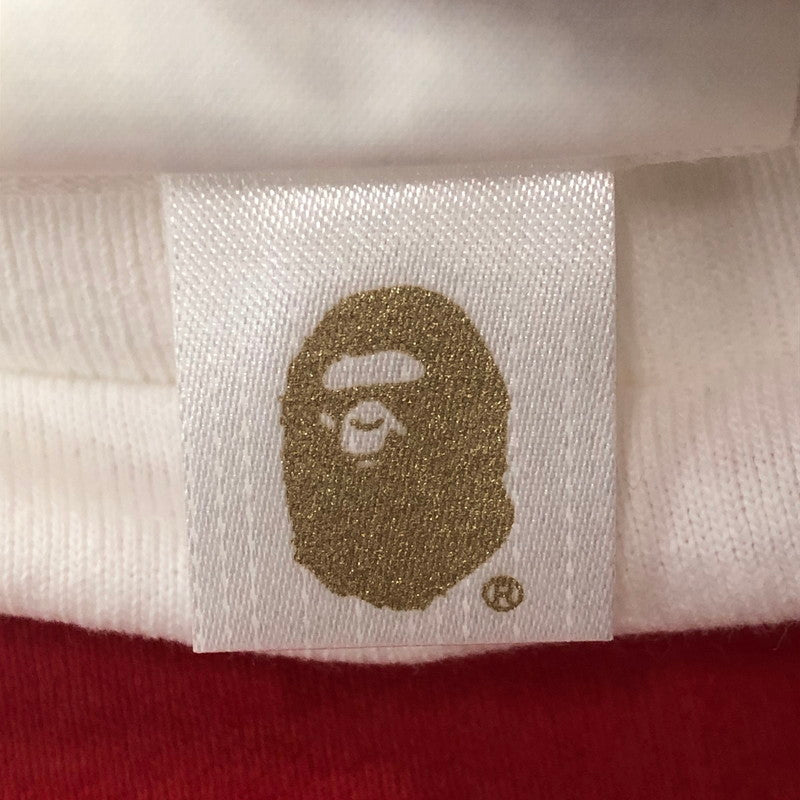 【中古品】【メンズ】 A BATHING APE アベイシングエイプ APEHEAD REIWA S/S TEE エイプヘッド 令和 ショートスリーブ Tシャツ トップス 半袖 142-250905-ts-03-fuz サイズ:2XL カラー:ホワイト 万代Net店