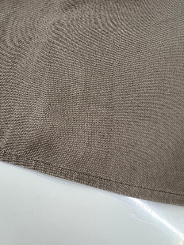 【中古品】【メンズ】 山内 ヤマウチ 18S43 COTTON SHIRT コットンシャツ 長袖シャツ ロングスリーブ 140-260924-AS-5-hon サイズ:3 カラー:カーキ 万代Net店