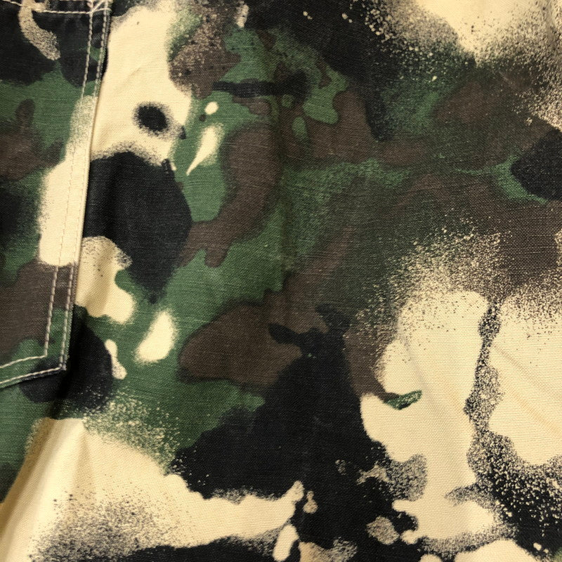 【中古品】【メンズ】 A BATHING APE アベイシングエイプ MAP CAMO RELAXED FIT WORK PANTS 001PTL301001M マップ カモ リラックスフィット ワークパンツ ボトムス 153-250903-yo-25-fuz サイズ:L カラー:カモ 万代Net店