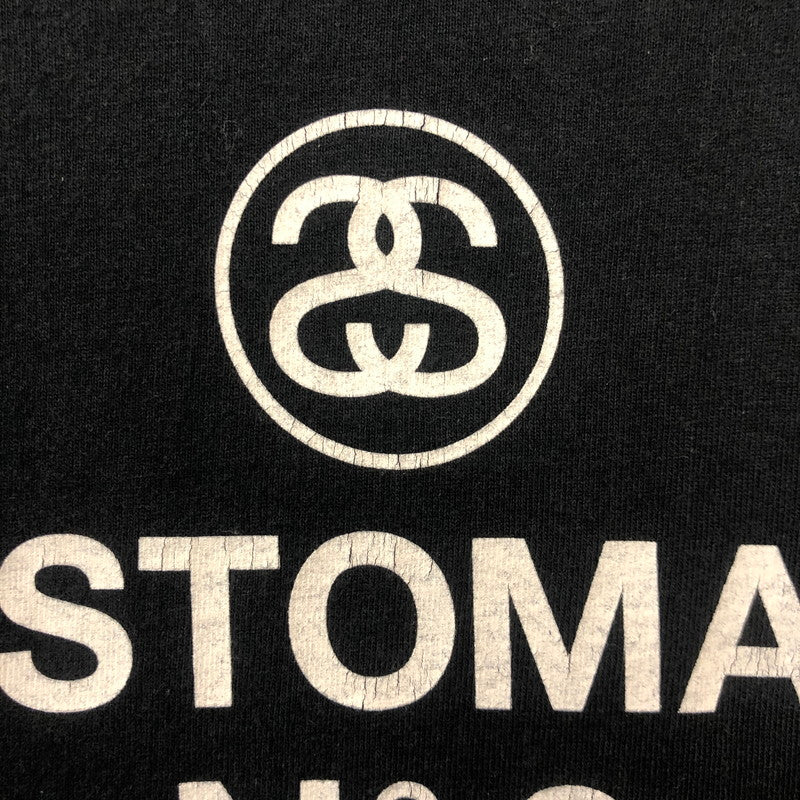 【中古品】【メンズ】 STUSSY ステューシー × CUSTOMADE カスタメイド 別注 コラボ 00’s NO2 LOGO S/S TEE 2000年代 N2ロゴ ショートスリーブ Tシャツ トップス 半袖 ストリート 142-250914-ts-02-tei サイズ:サイズ不明 カラー:ブラック 万代Net店