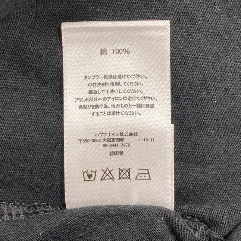 【中古品】【メンズ】 LIBERE リベーレ × NARUTO ナルト 別注 コラボ SASUKE S/S TEE サスケ ショートスリーブ Tシャツ トップス 半袖 147-250906-ts-18-tei サイズ:1 カラー:ブラック 万代Net店
