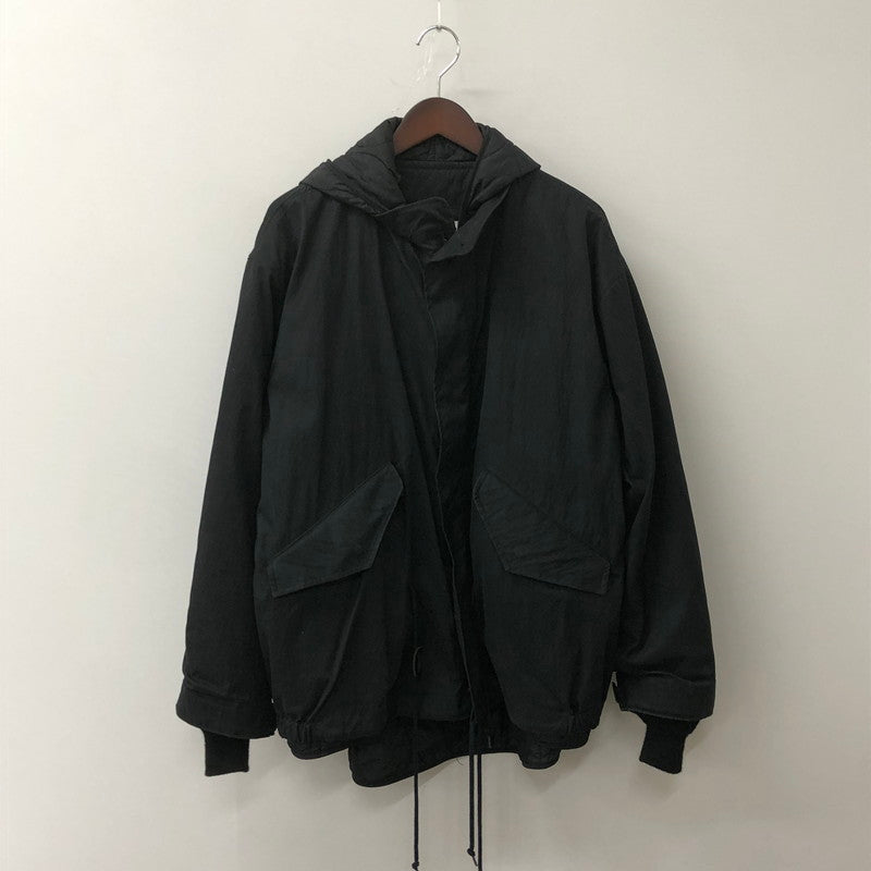 AL MAR U.S.A ミリタリーナイロンジャケット ブラック M 中古品】【メンズ】 marka マーカ MILITARY JACKET COTTON NYLON