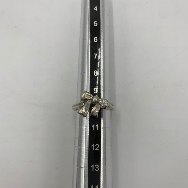 【中古品】【レディース】 ティファニー リボン モチーフ 925 リング 指輪 ジュエリー 182-251119-ks-05-tei カラー:シルバー 10号 万代Net店