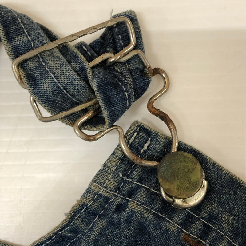 【現状渡し品】【メンズ】 CARTER'S カーターズ 70's DENIM OVERALL VINTAGE W418MSW 70年代 デニム オーバーオール ボトムス ヴィンテージ 145-251125-yo-22-tei サイズ:M カラー:インディゴ 万代Net店