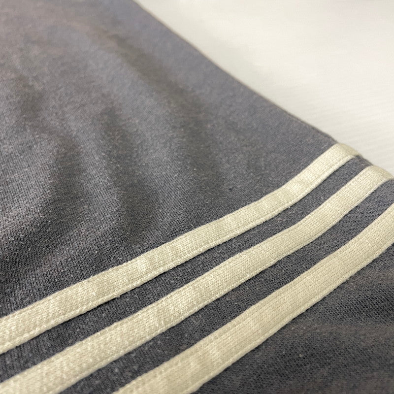【中古品】【メンズ】 アディダス 90’s HENLEY NECK S/S T-SHIRT 90年代 ヘンリーネック ショートスリーブ Tシャツ トップス 半袖 万国タグ 148-260816-SH-13-hon サイズ:不明 カラー:グレー 万代Net店