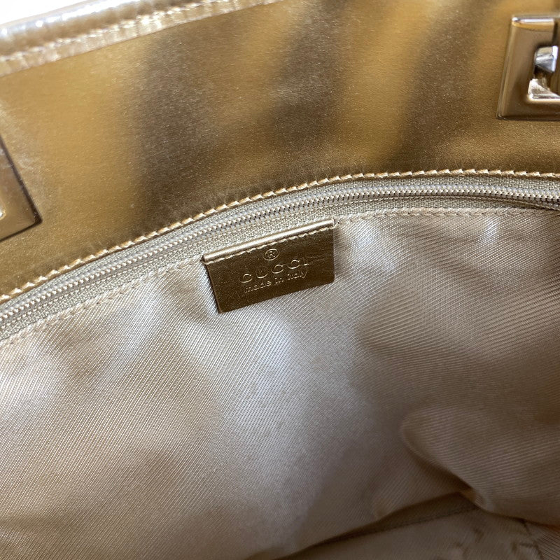 【中古品】【レディース】 GUCCI グッチ 002.1099 GGキャンバス トートバッグ GOLD ※本体のみ カバン ※汚れ・スレ・キズあり 180-260822-io-15-fuzh 万代Net店