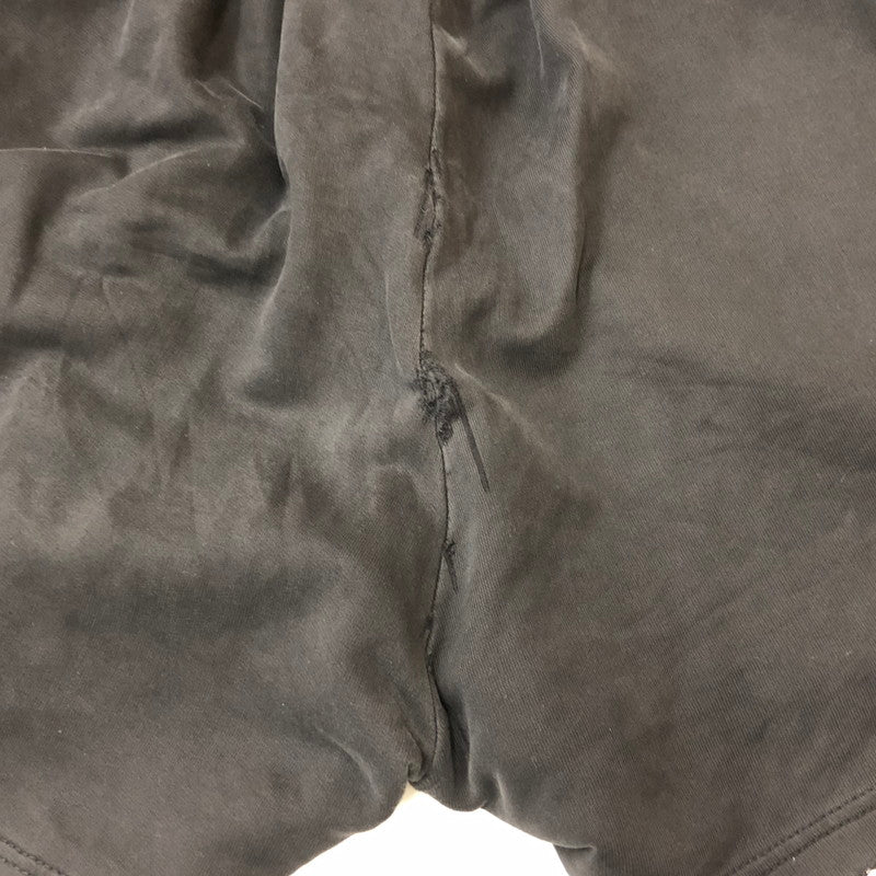 【現状渡し品】【メンズ】 BALENCIAGA バレンシアガ 24SS BURNING UNITY SWEAT SHORTS 676137 バーニング ユニティ スウェットショーツ ボトムス ハーフパンツ ショートパンツ 152-250922-KS-23-tei サイズ:XS カラー:ブラック 万代Net店