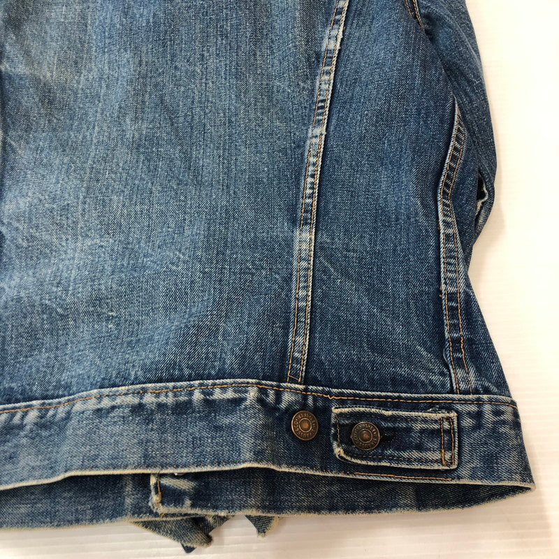 【現状渡し品】【メンズ】 Levi's リーバイス 3RD TYPE BIG E DENIM JACKET 70505 サードタイプ デニムジャケット ライトアウター USA製 145-250926-KS-13-tei サイズ:40 カラー:インディゴ 万代Net店