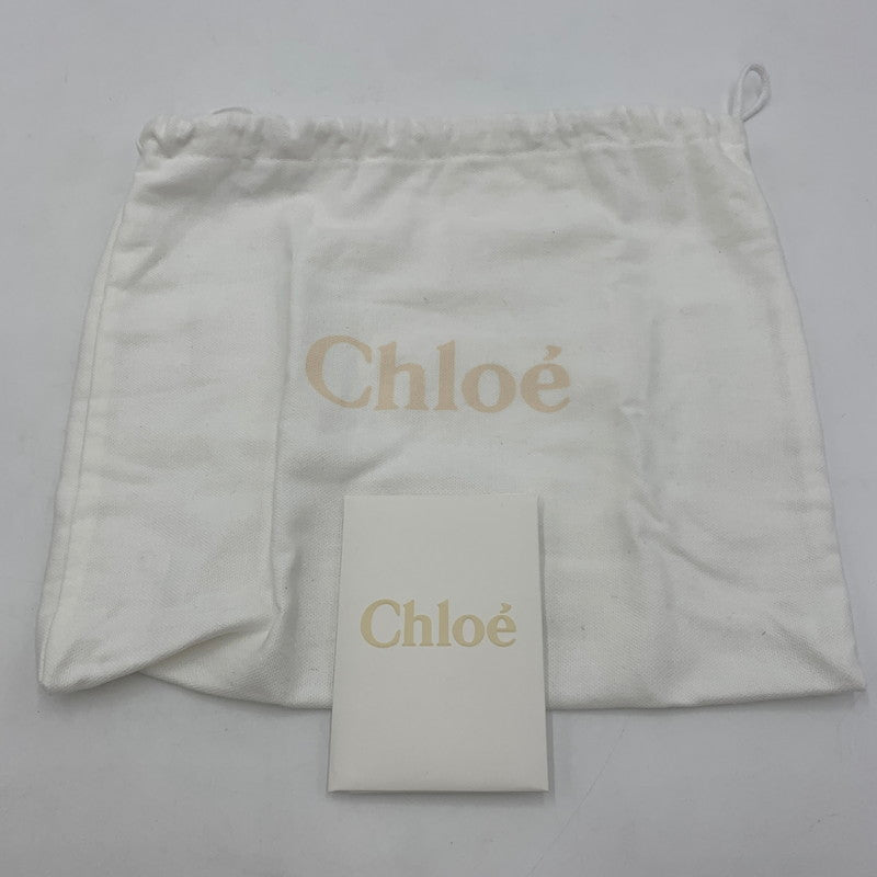 【中古品】【レディース】 Chloe クロエ リネン製 Woody ミニトート バッグ CHC22AP237I2690U カバン ハンドバッグ ミニトート 180-251119-ks-01-tei カラー:Brown 万代Net店