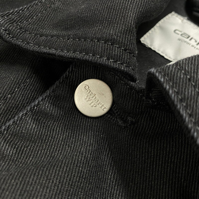 【中古品】【メンズ】 Carhartt WIP カーハート ワークインプログレス DREWE CHORE COAT I034823 ドリュー チョアコート ライトアウター 145-250929-yo-10-fuz サイズ:S カラー:ブラック 万代Net店