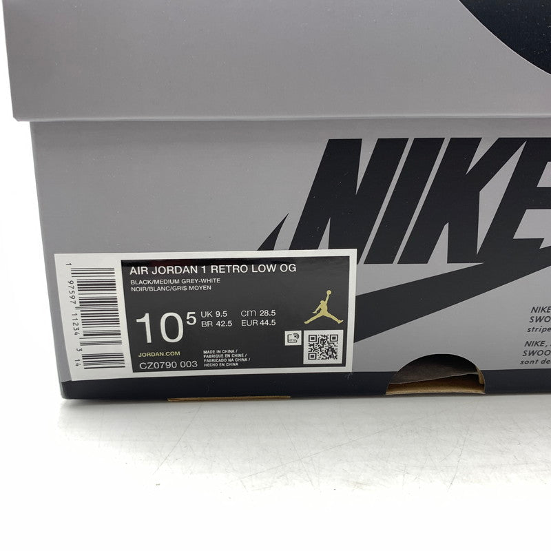 【中古品】【メンズ】 NIKE ナイキ AIR JORDAN 1 RETRO LOW OG "SHADOW" CZ0790-003 エアジョーダン1 レトロ ロー スニーカー 靴 160-260618-ko-06-tei サイズ:28.5cm カラー:グレー 万代Net店