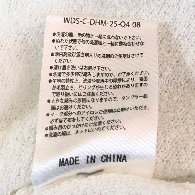 【中古品】【メンズ】 DENHAM デンハム × WIND AND SEA ウィンダンシー 別注 コラボ BOUCLET PILE L/S TEE WDS-C-DHM-25-Q4-08 ブークレー ロングスリーブ 長袖Tシャツ 142-251007-yo-05-fuz サイズ:S カラー:ホワイト 万代Net店