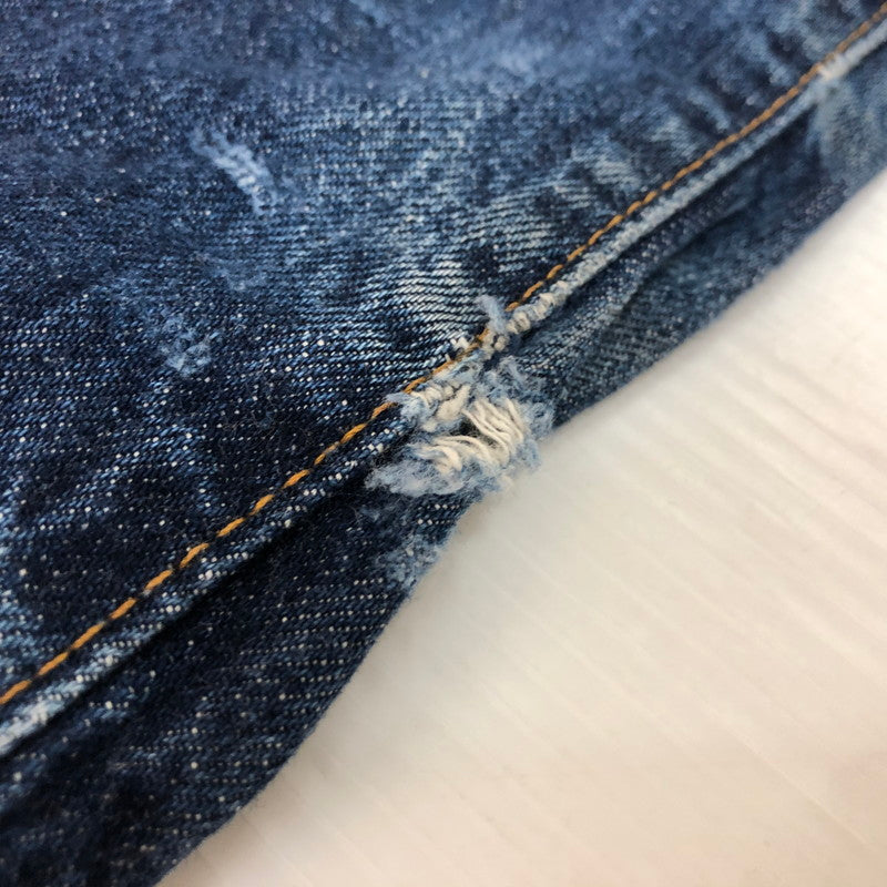 【現状渡し品】【メンズ】 LEVI'S VINTAGE CLOTHING リーバイスビンテージクロージング 90's 551ZXX DENIM PNATS 90年代 551ZXX デニムパンツ ボトムス ジーンズ 日本製 ボタン裏 刻印J09 156-251118-ts-23-tei サイズ:w31 カラー:インディゴ 万代Net店