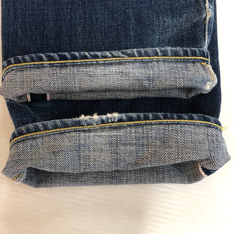 【現状渡し品】【メンズ】 Levi's リーバイス 502XX DENIM PANTS 502XX デニムパンツ ボトムス ジーンズ 日本製 BIG-E ボタン裏 刻印J22 156-251118-ts-24-tei サイズ:w31 カラー:インディゴ 万代Net店