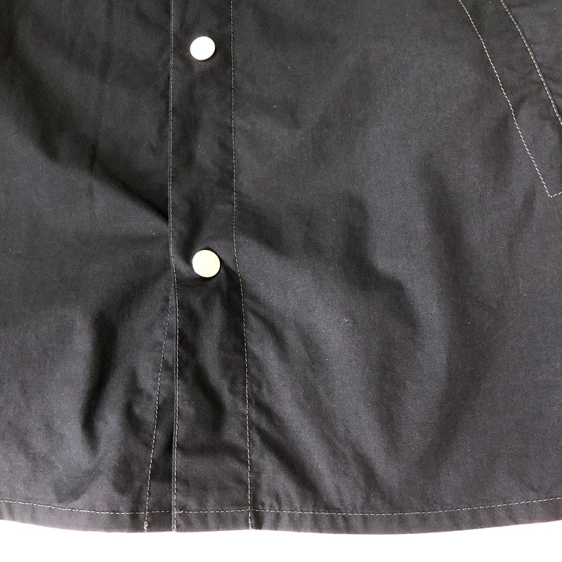 【中古品】【メンズ】 エルメス BOXY FIT OVERLAP POCKET COTTON SHIRT H466100H2 ボクシーフィット オーバーラップポケット コットンシャツ 長袖 トップス 141-251009-ks-20-fuzh サイズ:41 カラー:ブラック 万代Net店