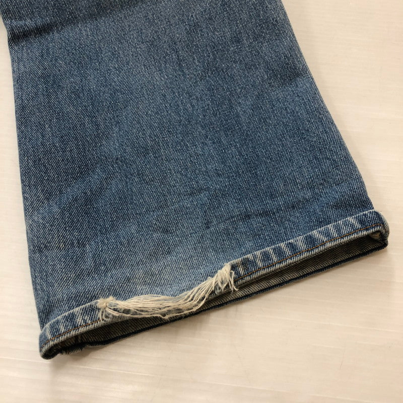 【現状渡し品】【メンズ】 Levi's リーバイス 517 BOOTCUT DENIM PANTS 517-7417 ブーツカット デニムパンツ ボトムス ジーンズ ボタン裏刻印501 USA製 156-251225-ks-02-tei サイズ:31 カラー:インディゴ 万代Net店