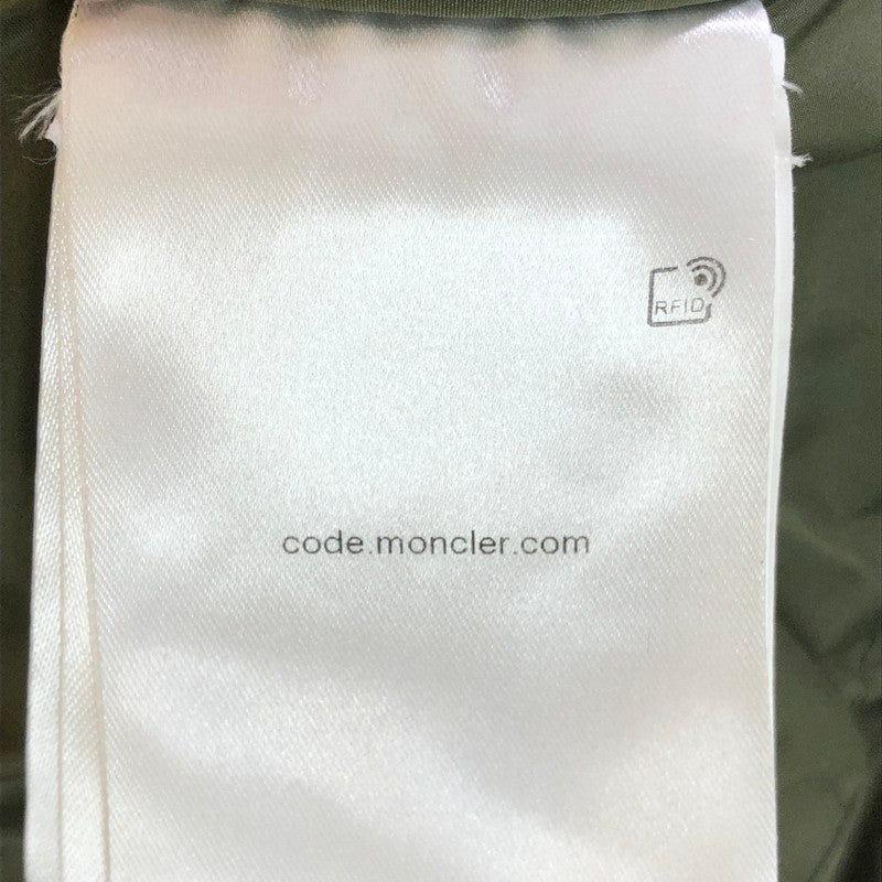 【中古品】【レディース】 MONCLER モンクレール LIMBERT NYLON ZIP UP PARKA B10934609805 リンバード ナイロン ジップアップ パーカー ライトアウター 141-251013-ks-22-tei カラー:カーキ 万代Net店
