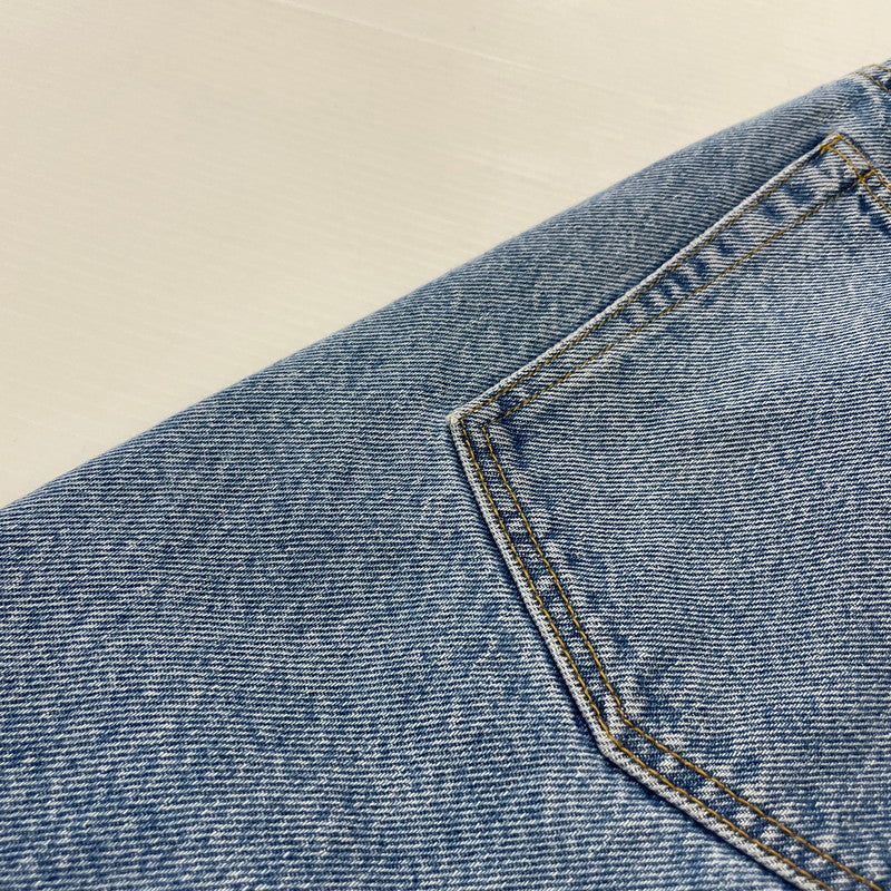 【中古品】【メンズ】 Supreme シュプリーム 25SS BAGGY DENIM SHORT PANT バギー デニム ショートパンツ ボトムス ハーフパンツ ジーンズ 149-251225-ko-12-tei サイズ:34 カラー:インディゴ 万代Net店