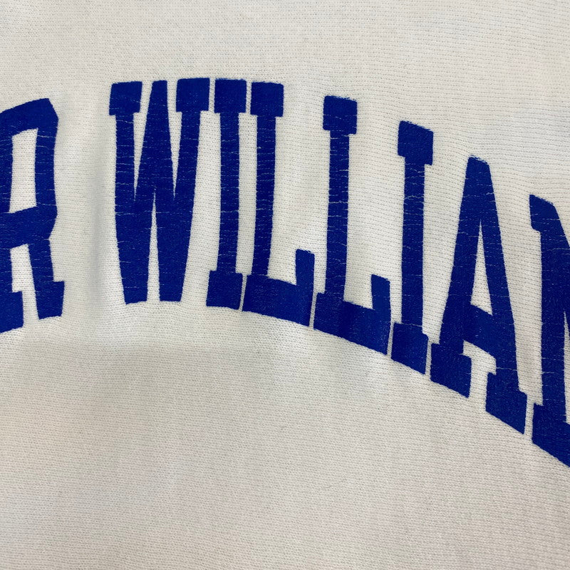 【中古品】【メンズ】 Champion チャンピオン 80's REVERSE WEAVE ROGER WILLIAMS SWEAT VINTAGE 80年代 リバースウィーブ ロジャーウィリアムズ スウェット 長袖 トップス トレーナー トリコタグ ヴィンテージ 145-251020-yy-08-tei サイズ:M カラー:ホワイト 万代Net店