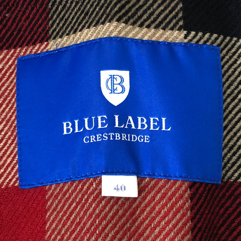 【中古品】【レディース】 BLUE LABEL CRESTBRIDGE ブルーレーベル クレストブリッジ TRENCH COAT 55A10-200-42 トレンチコート ライトアウター 168-251102-yy-26-tei サイズ:40 カラー:ベージュ 万代Net店