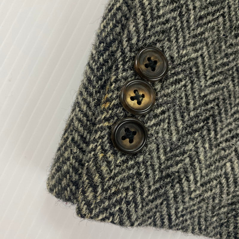 【中古品】【メンズ】 LOYD&HAIG ロイドアンドヘイグ HARRIS TWEED TAILORED JACKET ハリス ツイードテーラード ジャケット ライトアウター 147-251217-ts-11-tei サイズ:98-86-180 カラー:グレー 万代Net店