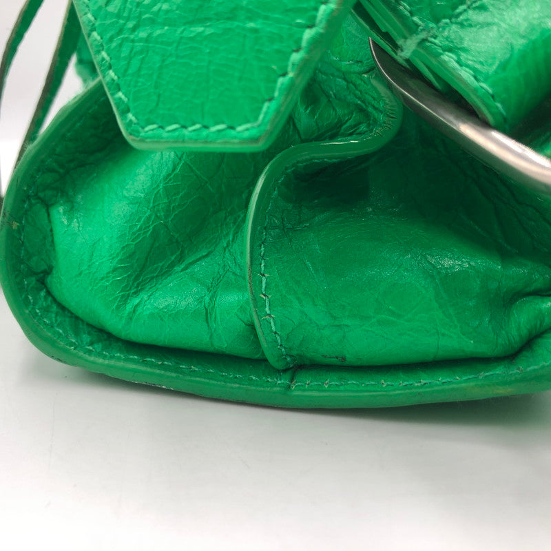【現状渡し品】【レディース】 BALENCIAGA バレンシアガ NEO CAGOLE XS BAG 700904 ネオカゴール エックスエス バッグ カバン ショルダーバッグ 180-251116-ts-05-tei カラー:グリーン 万代Net店