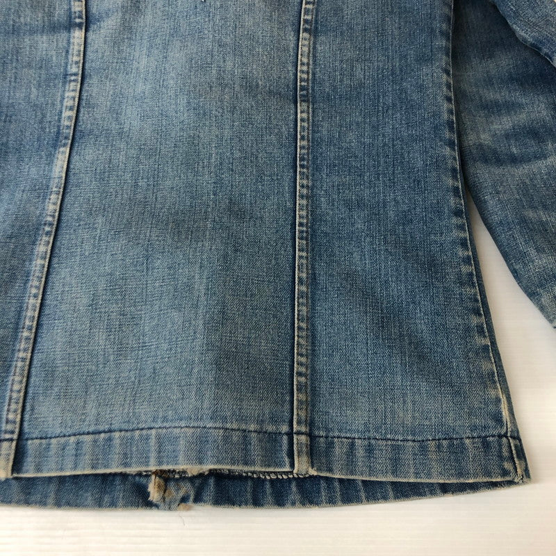 【現状渡し品】【メンズ】 Wrangler ラングラー 70~80's DENIM BOA LUNCH COAT VINTAGE 70~80年代 デニム ボア ランチ コート アウター ヴィンテージ 145-251118-ks-11-tei サイズ:不明 カラー:インディゴ 万代Net店