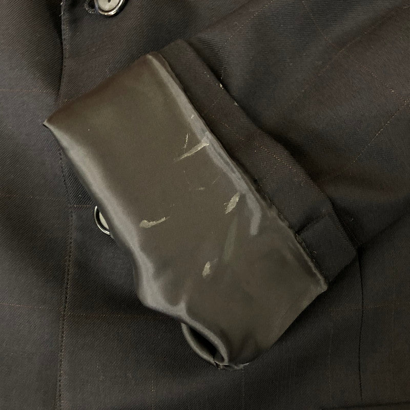 【中古品】【メンズ】 Brooks Brothers ブルックスブラザーズ WOOL 2BUTTON SUIT ウール 2ボタン スーツ ライトアウター 145-251128-yy-17-tei サイズ:38 カラー:ブラック 万代Net店