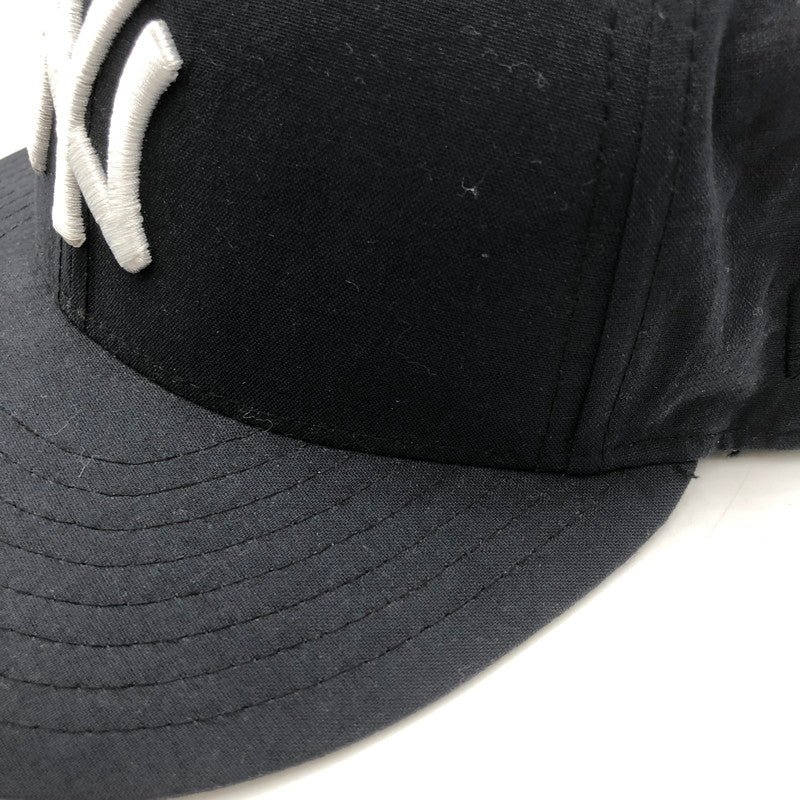 【中古品】【メンズ】 ニューエラ × KITH キス 別注 コラボ MLB New York Yankees 59FIFTY CAP ニューヨークヤンキース フィフティーナインフィフティ キャップ 帽子 185-251119-ks-08-tei サイズ:57.7 カラー:ネイビー 万代Net店