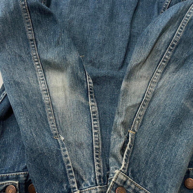 【現状渡し品】【メンズ】 リーバイス 60's DENIM JACKET VINTAGE 70505 60年代 デニムジャケット アウター Gジャン ヴィンテージ 145-251203-ts-02-tei サイズ:サイズ不明 カラー:インディゴ 万代Net店