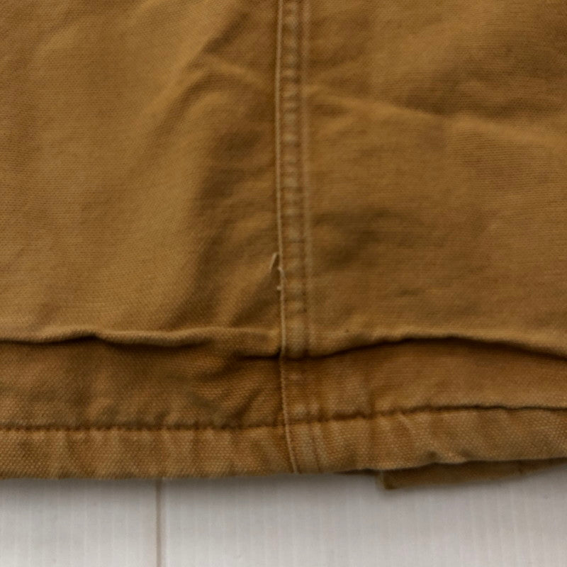 【現状渡し品】【メンズ】 CARTERS カーターズ 70~80's DUCK COVERALL JACKET VINTAGE 70~80年代 ダック カバーオール ジャケット ライトアウター ヴィンテージ USA製 145-251204-yy-13-tei サイズ:42 カラー:キャメル 万代Net店