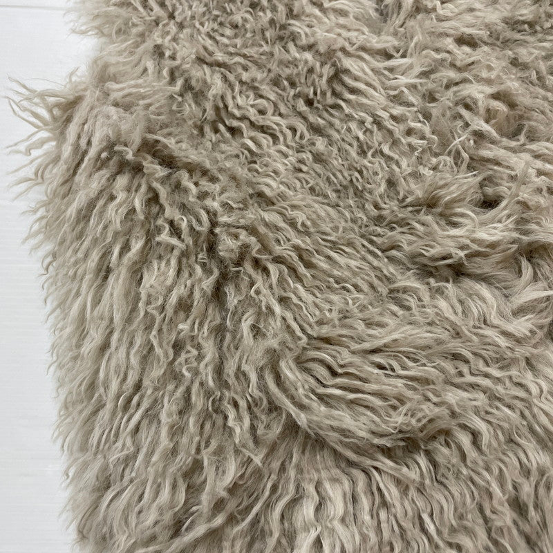 【中古美品】【レディース】 Spick and Span スピックアンドスパン SPICK AND SPAN 24AW FAKE FUR GILET フェイク ファー ジレ ライトアウター 168-251211-yo-33-tei サイズ:F カラー:グレー 万代Net店