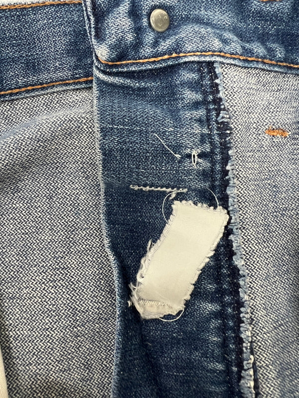 【現状渡し品】【メンズ】 WRANGLER ラングラー DAMAGE DENIM PANTS ダメージ デニムパンツ ボトムス ジーンズ 156-260830-kk-10-hon サイズ:表記消え 下記参照 カラー:ライトインディゴ 万代Net店