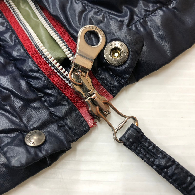 【中古品】【メンズ】 DUVETICA デュベティカ DOWN JACKET U.3390.00-1035R ダウンジャケット アウター フェザー 141-260111-ko-08-tei サイズ:46 カラー:ネイビー 万代Net店