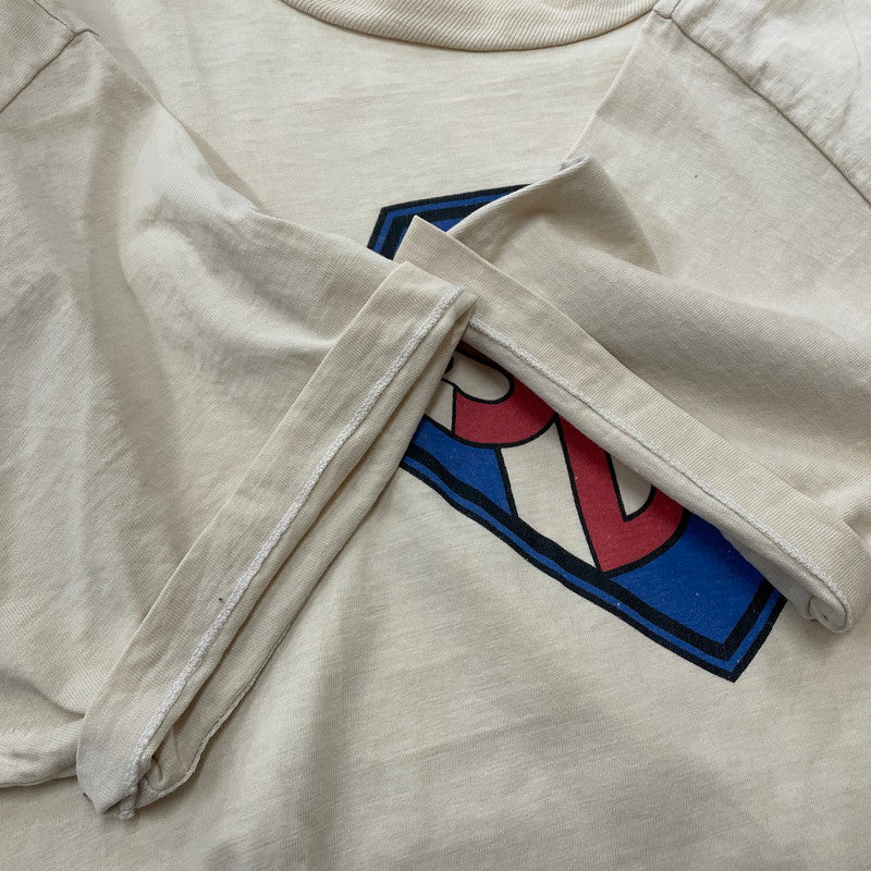 【中古品】【メンズ】 HANES ヘインズ 70's SUPER DAD PRINT S/S TEE VINTAGE 70年代 スーパーダッド プリント ショートスリーブ Tシャツ 半袖 トップス ヴィンテージ 145-260113-yy-22-fuzh サイズ:XL カラー:アイボリー 万代Net店