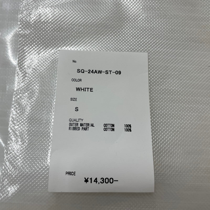 【中古品】【メンズ】 SEQUEL シークエル 24AW PLAY LOGO S/S TEE SQ-24AW-ST-09 プレイ ロゴ ショートスリーブ Tシャツ 半袖 トップス 142-260114-yy-18-tei サイズ:S カラー:ホワイト 万代Net店