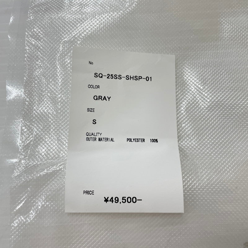 【中古品】【メンズ】 SEQUEL シークエル SET UP OPEN COLLAR SHIRT & SHORTS SQ-25SS-SHSP-01 セットアップ オープンカラー シャツ & ショーツ 142-260114-yy-12-fuz サイズ:S カラー:ブラウン 万代Net店