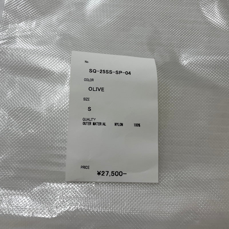 【中古品】【メンズ】 SEQUEL シークエル EASY SHORTS SQ-25SS-SP04 イージー ショーツ ボトムス ショートパンツ ハーフパンツ 153-260114-yy-28-tei サイズ:S カラー:オリーブ 万代Net店