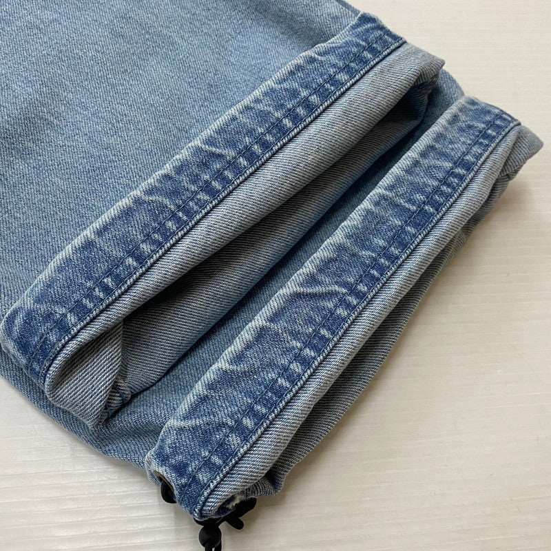 【中古品】【メンズ】 × NIKE ACG ナイキ エーシージー 別注 コラボ 22AW BELTED DENIM PANTS ベルテッド デニム パンツ ボトムス 149-260116-yy-12-fuzh サイズ:M カラー:INK BLUE 万代Net店