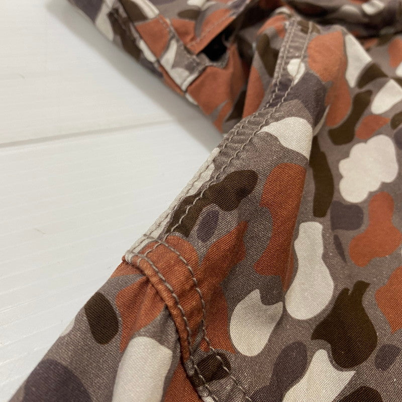 【中古品】【メンズ】 KEBOZ ケボズ 25AW WASHED COTTON CONCEALABLE HOOD JACKET ウォッシュド コットン コンシール フード ジャケット アウター 142-260116-ks-08-fuzh サイズ:XL カラー:カモフラージュ 万代Net店