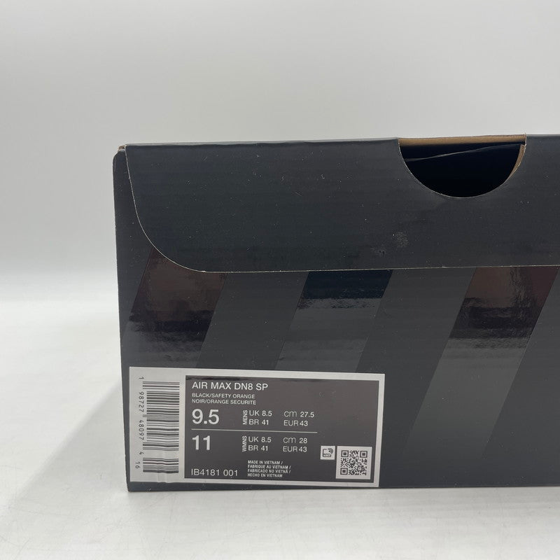 【中古品】【メンズ】 NIKE ナイキ × PALACE パレス 別注 コラボ AIR MAX DN8 SP IB4181-001 エアマックス スニーカー 靴 160-260126-yo-06-tei サイズ:27.5cm カラー:ブラック/オレンジ 万代Net店