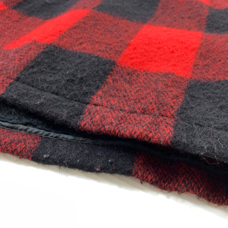 【中古品】【メンズ】 WOOLRICH ウールリッチ 70's WOOL JACKET MADE IN USA VINTAGE 16010 70年代 ウールジャケット アウター USA製 ヴィンテージ 144-260127-ko-04-tei サイズ:M カラー:レッド 万代Net店