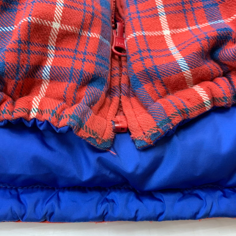 【現状渡し品】【メンズ】 WHIZLIMITED ウィズリミテッド REVERSIBLE DOWN JACKET WZ-AW07-J-12 リバーシブル ダウンジャケット アウター 140-260204-ko-16-tei サイズ:L カラー:ブルー/チェック 万代Net店