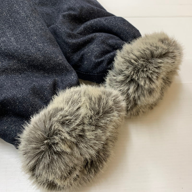 【中古品】【メンズ】 NEXUS7 ネクサスセブン FUR LINED DENIM JACKET NXO-04 ファー ラインド デニムジャケット アウター シルク 140-260204-ko-13-tei サイズ:L カラー:インディゴ 万代Net店